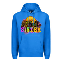True Royal softball sister Premium Hoodie - OliviaCreatesArt