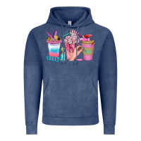 Vintage Denim Nail Coffee Cups With Rings Bbs Vintage Hoodie - BundleAndBundleShop