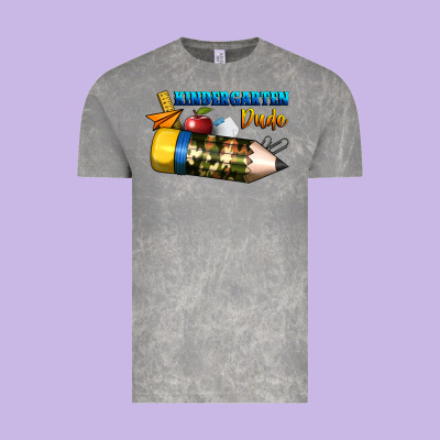 Kindergarten Dude Vintage Tee Designed By Bundleandbundleshop