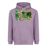 Lavender nurse st patrick Heavyweight Hoodie - FaDigitalArtStudio
