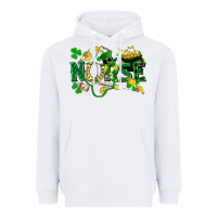 White nurse st patrick Heavyweight Hoodie - FaDigitalArtStudio