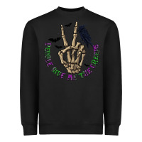 Black People Give Me The Creeps Heavyweight Sweatshirt - texasbilliewilder