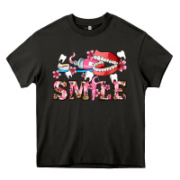 Asphalt smile with teeth and brush Heavy Core Tee - AdoDesignShop