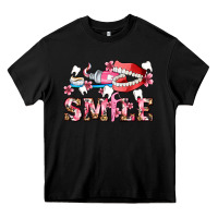 Black smile with teeth and brush Heavy Core Tee - AdoDesignShop