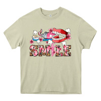 Mossy smile with teeth and brush Heavy Core Tee - AdoDesignShop