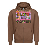 Chestnut Easter day farm animals tumbler Zipper Hoodie - HowdyJamesFarm