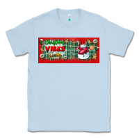 Dusty Blue christmas vibes only Classic Tee - BundleAndBundleShop