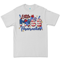 Dove Grey little miss firecracker Premium Tee - MaliasSmallBusiness