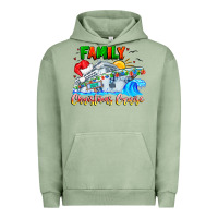 Pigment Oil Green family 2024 christmas cruise Urban Hoodie - CowhideDigitalArt