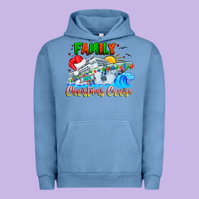 Family 2024 Christmas Cruise Urban Hoodie Designed By Cowhidedigitalart