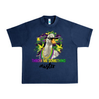 Navy throw me something mister Urban Heavy Tee - LillyAllenDesigns