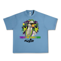 Pebble Blue throw me something mister Urban Heavy Tee - LillyAllenDesigns