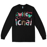 Black wife mom cna certified nursing assistant Long Sleeve Tee - RanaPortraitStore