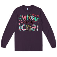 Plum wife mom cna certified nursing assistant Long Sleeve Tee - RanaPortraitStore