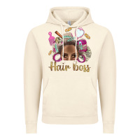 Vintage Artic Hair Boss Afro Messy Bun With Money Bbs Vintage Hoodie - BundleAndBundleShop