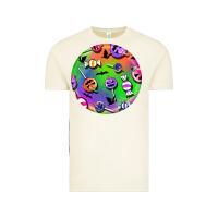Halloween Round Earrings 4 Vintage Tee | Teevron