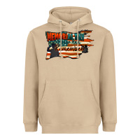 Mushroom Memorial Day honor and remember Heavyweight Hoodie - FaDigitalArtStudio