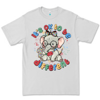 Dove Grey it's ok to be different Premium Tee - MaliasSmallBusiness