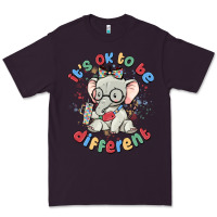 Plum it's ok to be different Premium Tee - MaliasSmallBusiness