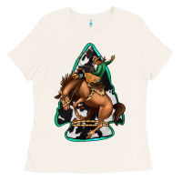 Bone bucking bronco arrowhead Ladies Tee - Jasminsmagicworld