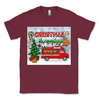Burgundy christmas is coming tumbler Classic Tee - BundleAndBundleShop