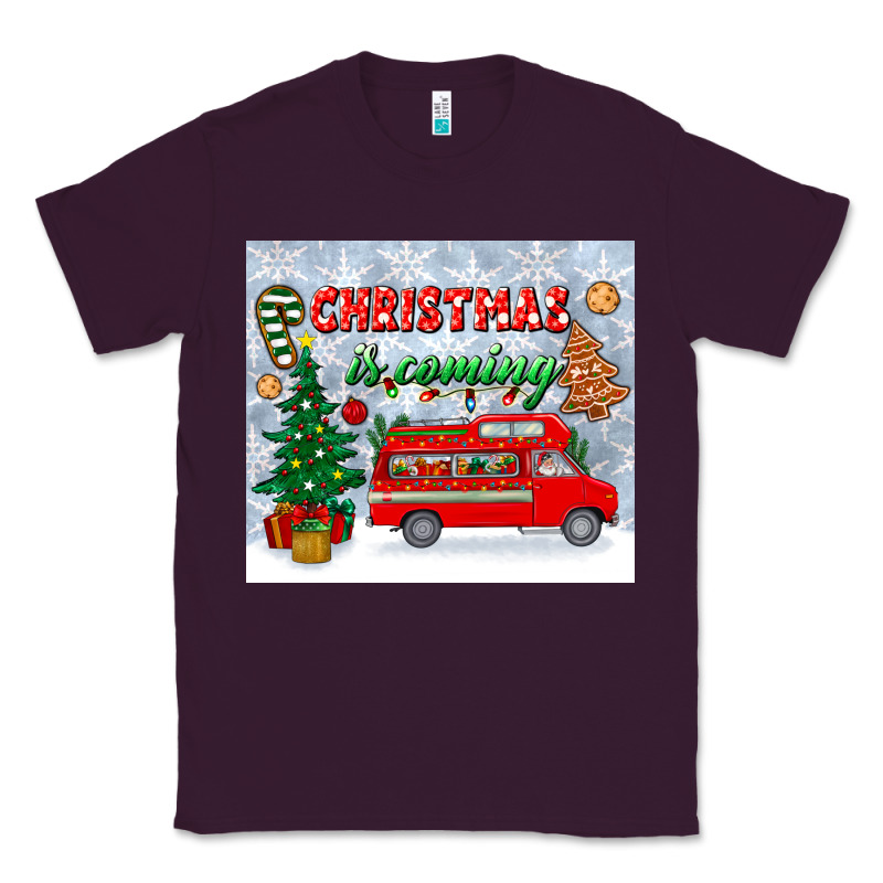 Christmas Is Coming Tumbler Classic Tee by BundleAndBundleShop | Teevron