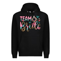 Black team bride Premium Hoodie - OliviaCreatesArt