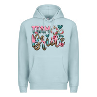 Blue Mist team bride Premium Hoodie - OliviaCreatesArt