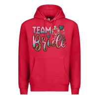 Cardinal team bride Premium Hoodie - OliviaCreatesArt