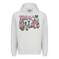 Dove Grey team bride Premium Hoodie - OliviaCreatesArt