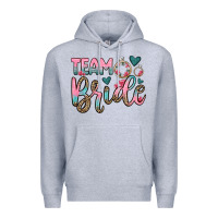 Heather Grey team bride Premium Hoodie - OliviaCreatesArt