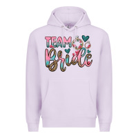 Lilac team bride Premium Hoodie - OliviaCreatesArt