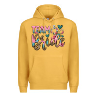 Mustard team bride Premium Hoodie - OliviaCreatesArt