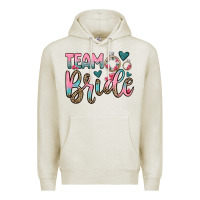 Oatmeal Heather team bride Premium Hoodie - OliviaCreatesArt
