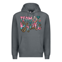 Rock team bride Premium Hoodie - OliviaCreatesArt