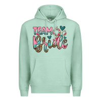 Seafoam team bride Premium Hoodie - OliviaCreatesArt