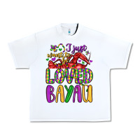 White i just want to be loved bayau Urban Heavy Tee - LillyAllenDesigns