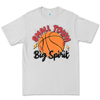 Dove Grey small town big spirit Premium Tee - MaliasSmallBusiness