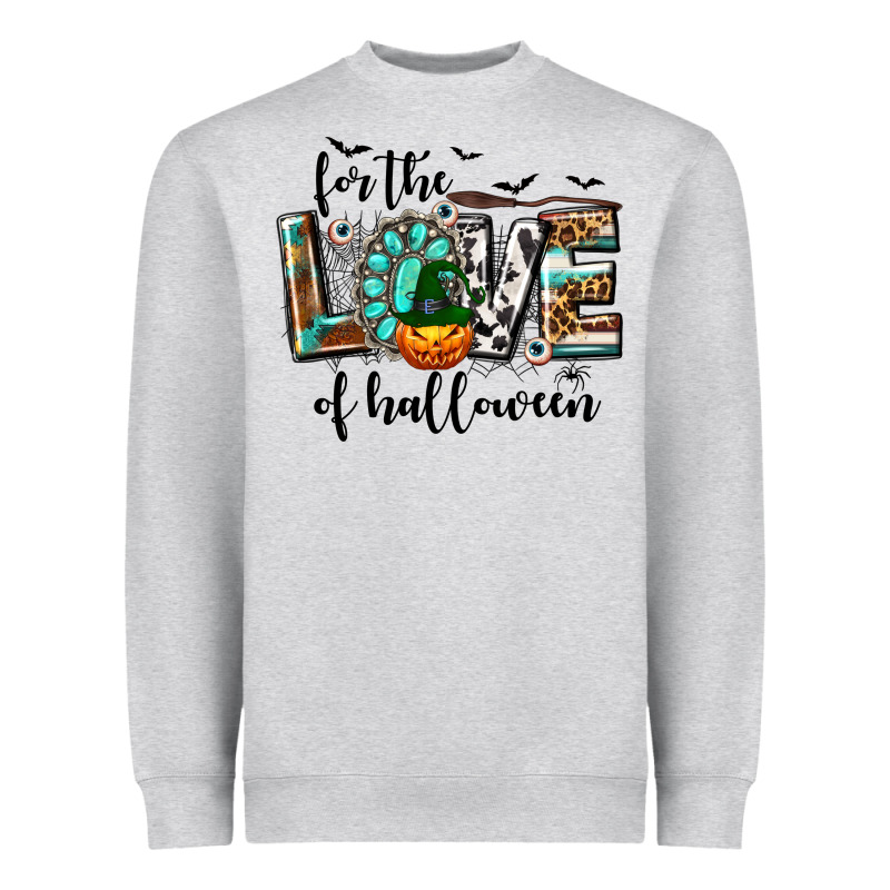 Western For The Love Of Halloween Heavyweight Sweatshirt by texasbilliewilder | Teevron