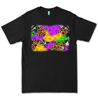 Black mardi gras background Premium Tee - JahusDesignShop