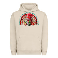 Pigment French Oak festive gnome with gifts Urban Hoodie - CowhideDigitalArt