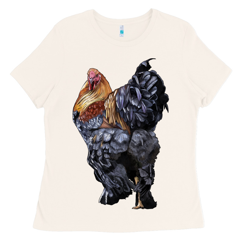 Brahma Rooster Ladies Tee by LillyAllenDesigns | Teevron