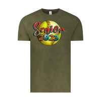 Vintage Olive softball senior 2023 Vintage Tee - BundleAndBundleShop