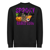 Black Spooky babes club Heavyweight Sweatshirt - texasbilliewilder