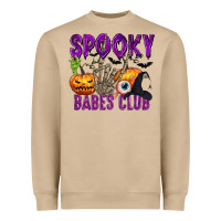 Mushroom Spooky babes club Heavyweight Sweatshirt - texasbilliewilder