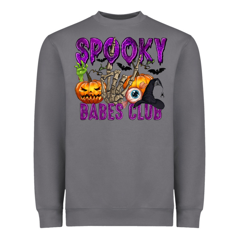 Spooky Babes Club Heavyweight Sweatshirt by texasbilliewilder | Teevron