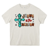 Cream jesus is the reason for this season christmas Heavy Core Tee - Jasminsmagicworld