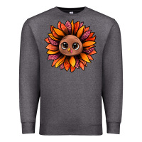 Charcoal Heather turkey sunflower bbs Premium Sweatshirt - BundleAndBundleShop