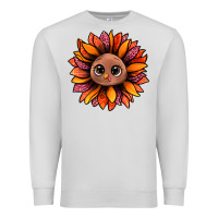 Dove Grey turkey sunflower bbs Premium Sweatshirt - BundleAndBundleShop