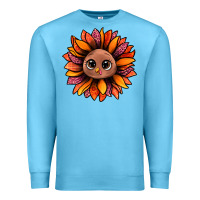 Ocean Blue turkey sunflower bbs Premium Sweatshirt - BundleAndBundleShop